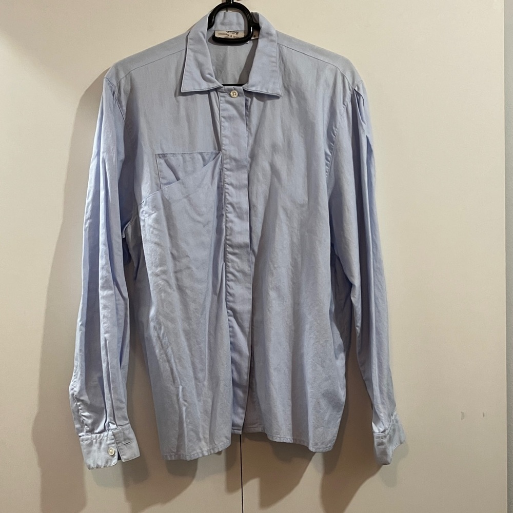 Graham & Gunn Ltd Women’s Light Blue Button Down Shirt